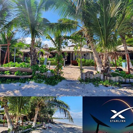 Lunazul Eco-Cabana Frente Al Mar Махахуал Екстериор снимка