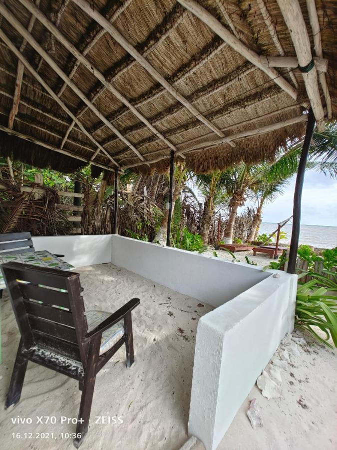 Lunazul Eco-Cabana Frente Al Mar Махахуал Екстериор снимка