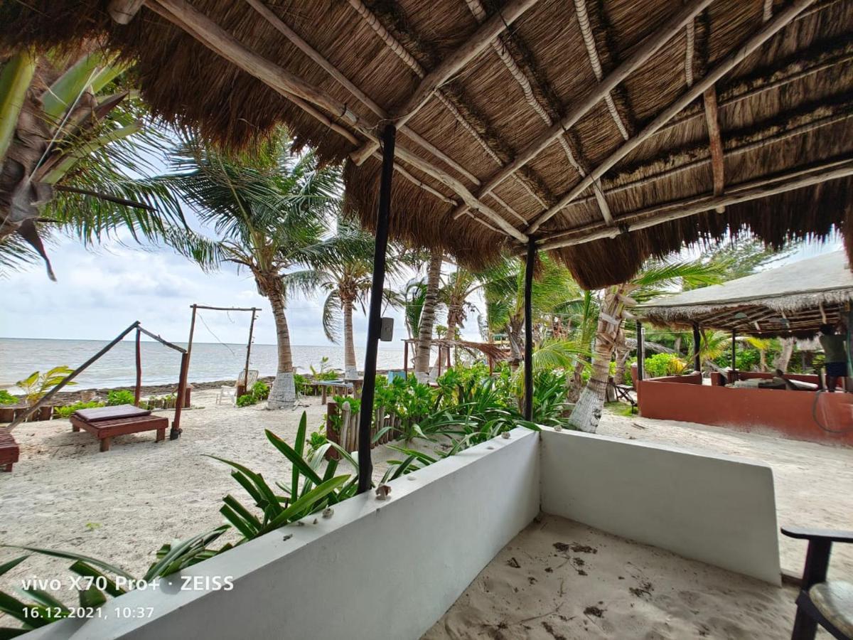Lunazul Eco-Cabana Frente Al Mar Махахуал Екстериор снимка