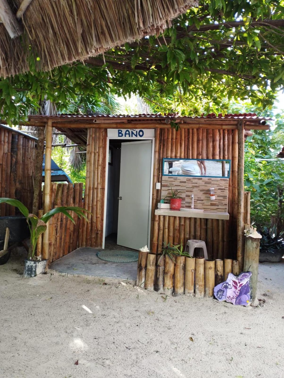 Lunazul Eco-Cabana Frente Al Mar Махахуал Екстериор снимка